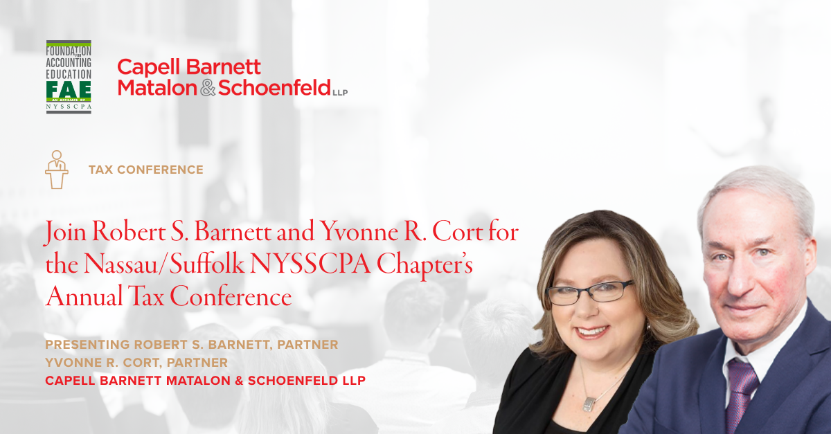 NYSSCPA Annual Tax Conference